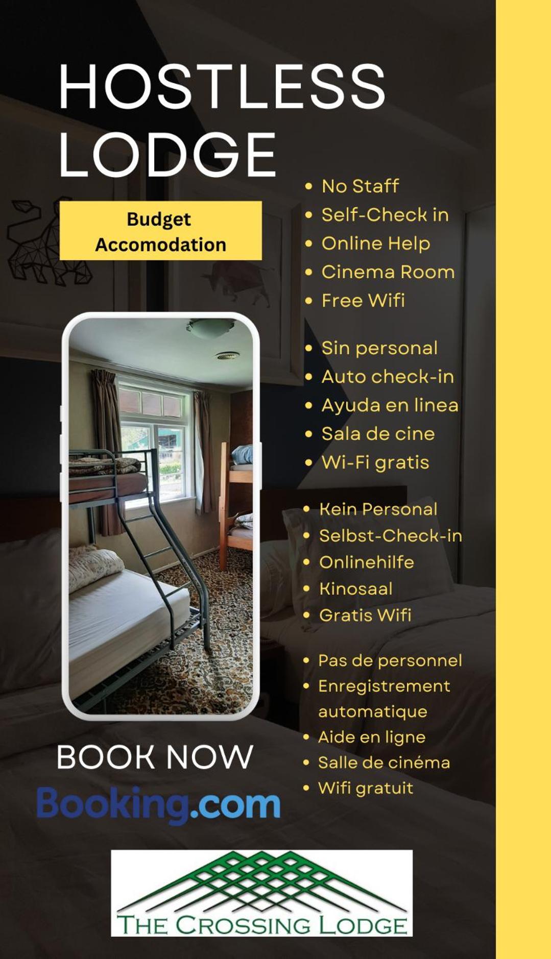 The Crossing Lodge & Backpackers Erua Екстериор снимка